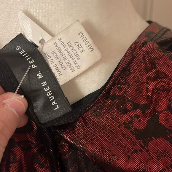 Lauren M. petites Blouse NWOT Medium - Picture 6 of 8